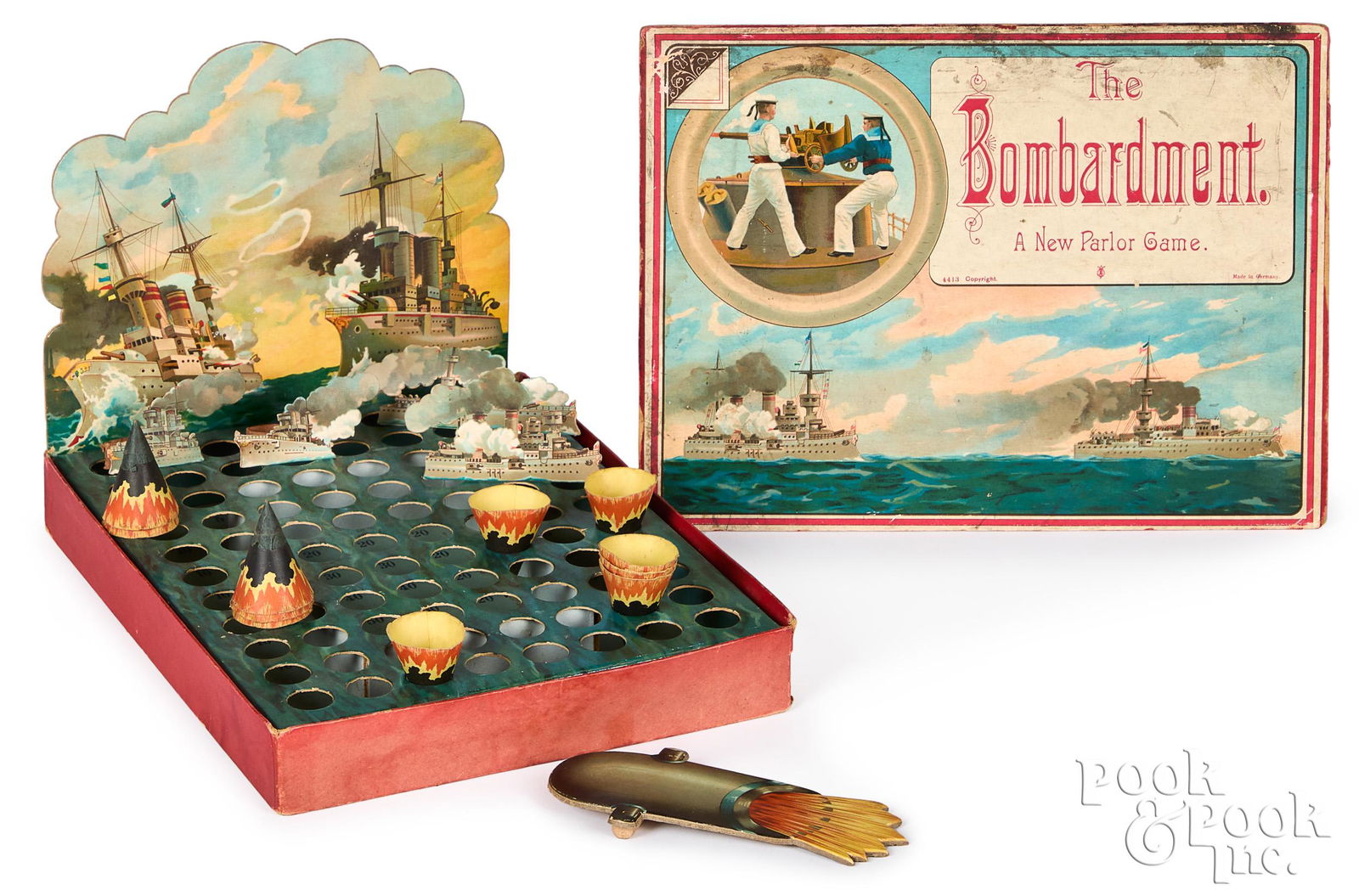 German The Bombardment A New Parlor Game (1 of 1)