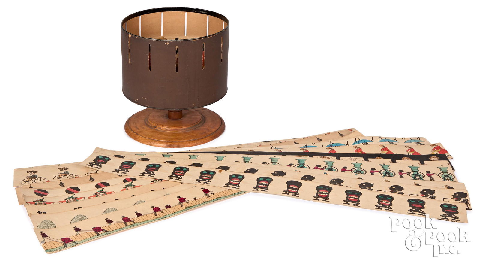 Milton Bradley Zoetrope Wheel of Life, ca. 1867 (1 of 2)