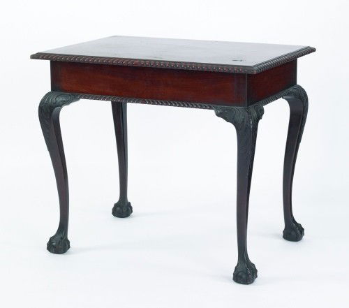 Chippendale style pier table, 29'' h., 34'' w., 23: Chippendale style pier table, 29'' h., 34'' w., 23 1/2'' d.