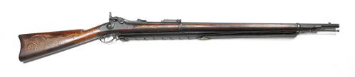 US model 1884 trapdoor Springfield rifle, 45-70 c: US model 1884 trapdoor Springfield rifle, 45-70 caliber, SN#108255.