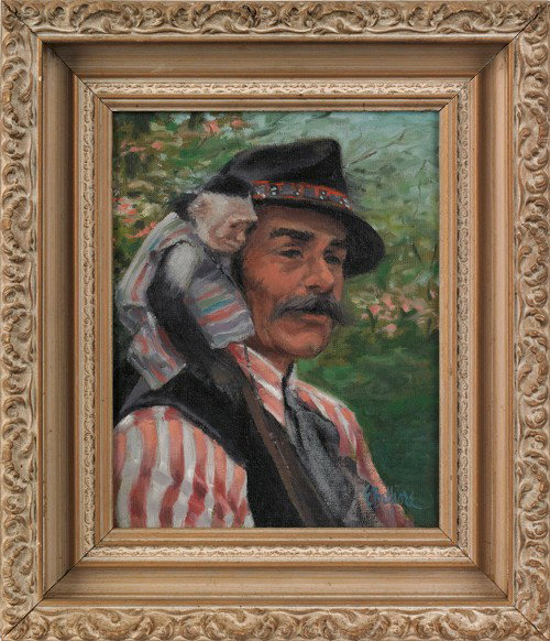 Edith Belfiore (American, mid 20th c.), oil on bo