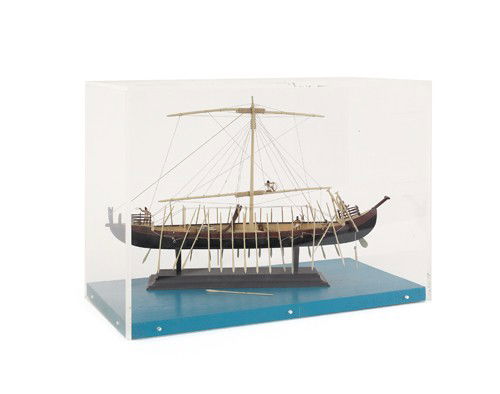 Miscellaneous decorative objects, to include two: Miscellaneous decorative objects, to include two plaster busts, a Spanish doll, and two ship models. Provenance: Pennsylvania educational institution.