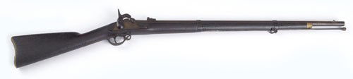 Richmond, Virginia model 1861 rifled musket, .5: Richmond, Virginia model 1861 rifled musket, .58 caliber, 33'' barrel.
