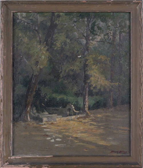 Blanche Dillaye (American, 1851-1931), oil on can: Blanche Dillaye (American, 1851-1931), oil on canvas, signed lower right, 18'' x 15''.