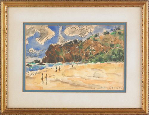 John MacGregor (British, b. 1944), two watercolor: John MacGregor (British, b. 1944), two watercolors, signed MacGregor, largest - 11 3/4'' x 17 1/2''.