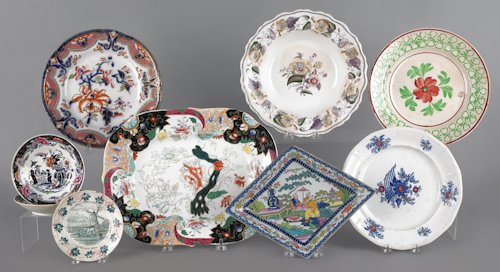 Collection of ironstone, to include Mason's Chino: Collection of ironstone, to include Mason's Chinoiserie tray.