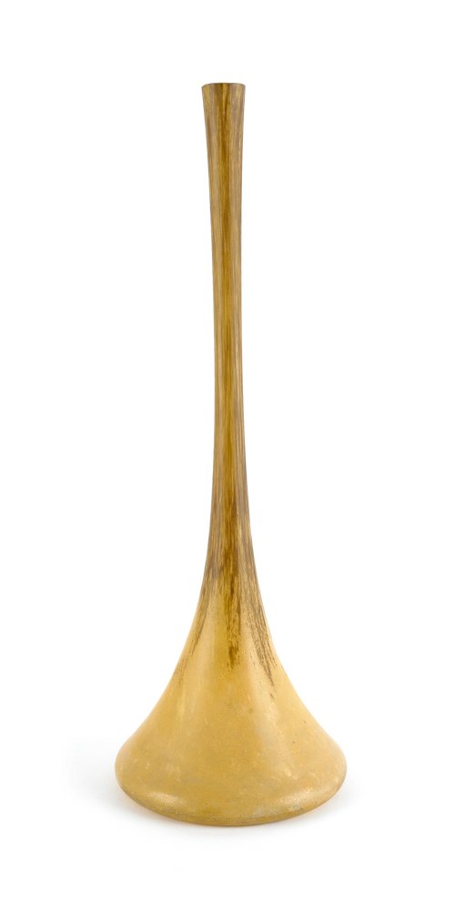 Daum Nancy bud vase, 19'' h.: Daum Nancy bud vase, 19'' h.