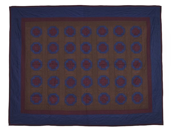 Lancaster County, Pennsylvania Amish Maltese Cro: Lancaster County, Pennsylvania Amish Maltese Cross pieced quilt, early 20th c., 69'' x 88''.