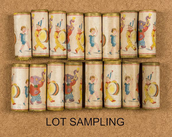 Approximately eighty-six vintage small kaleidosco: Approximately eighty-six vintage small kaleidoscopes, made in Japan, 3'' l.