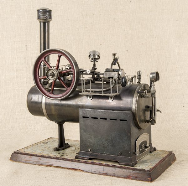 Bing live steam power plant, 17'' h., 16 1/2'' w.: Bing live steam power plant, 17'' h., 16 1/2'' w.