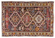 Shirvan carpet, ca. 1910, 6'2'' x 4'.