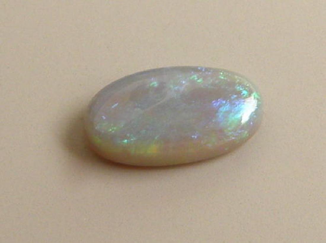1.50ct COOBER PEDY OPAL OVAL CABOCHON CUT NATURAL SOLID (1 of 2)