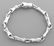 TIFFANY & Co. STERLING SILVER BAMBOO BRACELET POUCH - 2