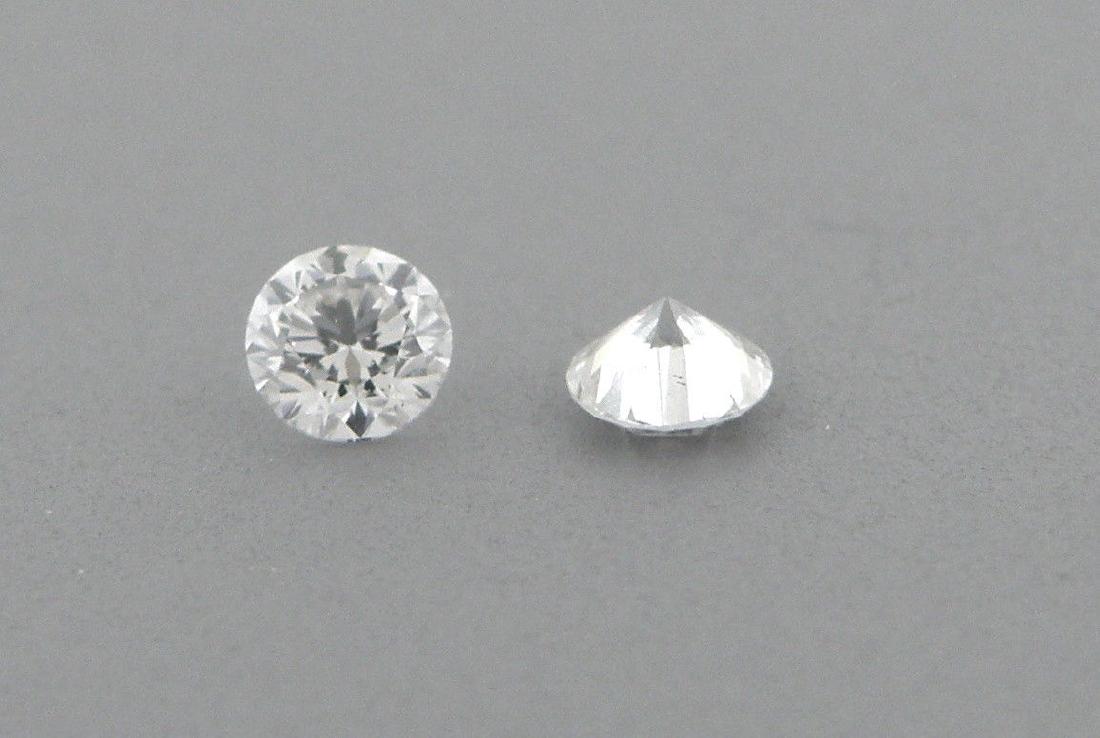 3.3mm MATCHING PAIR BRILLIANT ROUND DIAMOND G VS2 (1 of 1)