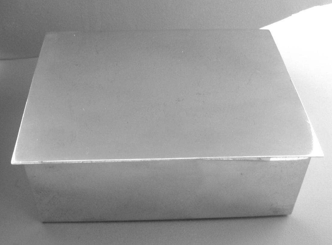 VINTAGE TIFFANY & Co. STERLING SILVER CIGARETTE BOX (1 of 2)