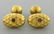 ANTIQUE 14K YELLOW GOLD RUBY CUFFLINKS BEAUTIFUL DESIGN