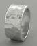 JAMES AVERY STERLING SILVER 9.5mm HAMMERED WEDDING BAND