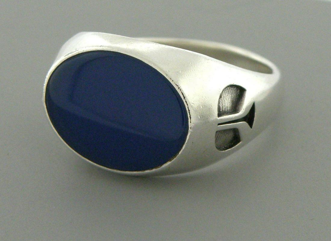 TIFFANY & Co. STERLING SILVER NASA ROCKWELL RING (1 of 2)