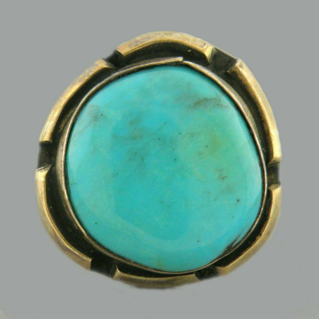 VINTAGE BEAUTIFUL SOUTHWESTERN STERLING SILVER RING (1 of 2)