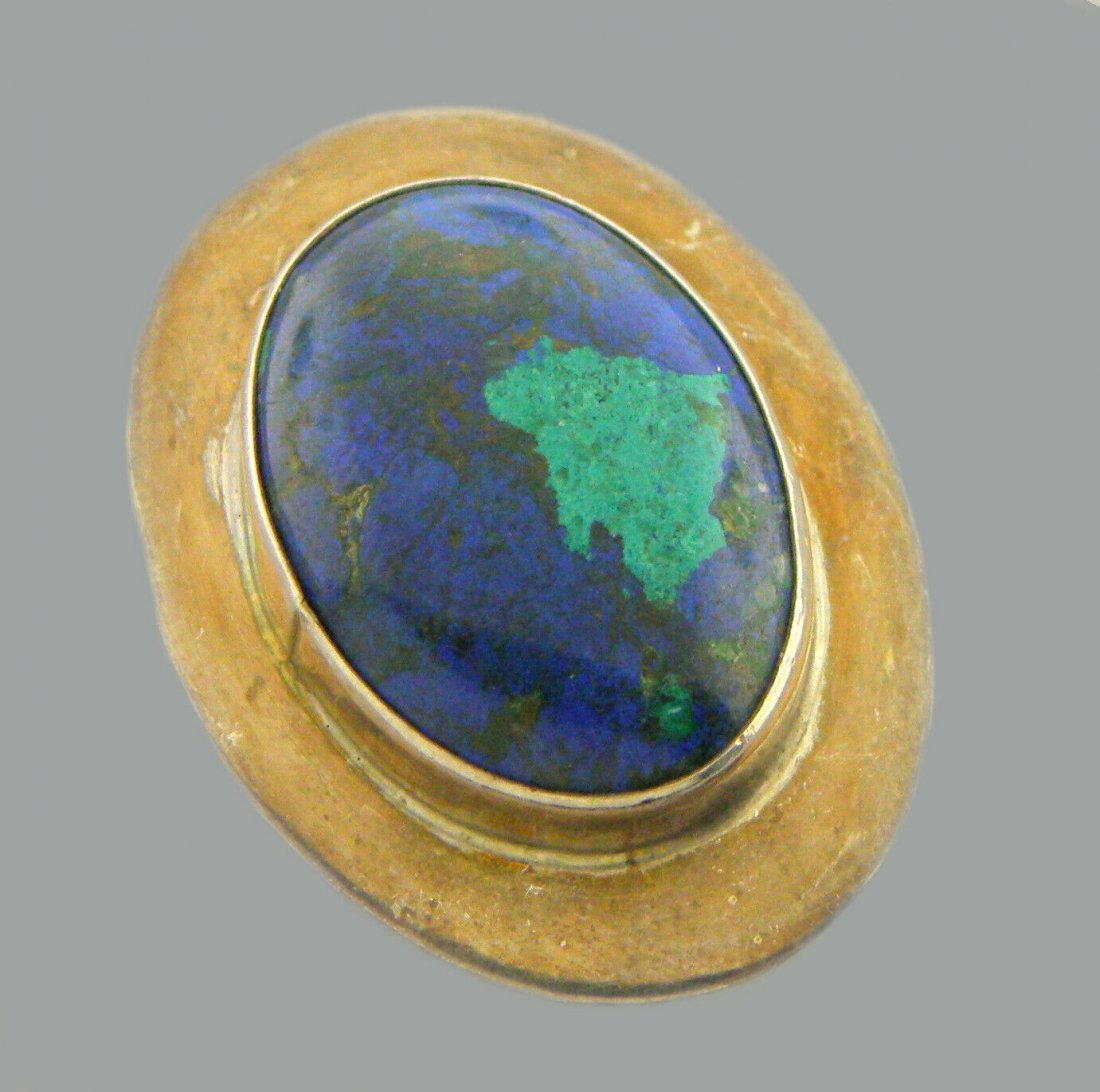 VINTAGE BEAUTIFUL BEN CHAVEZ LARGE STERLING SILVER RING (1 of 2)