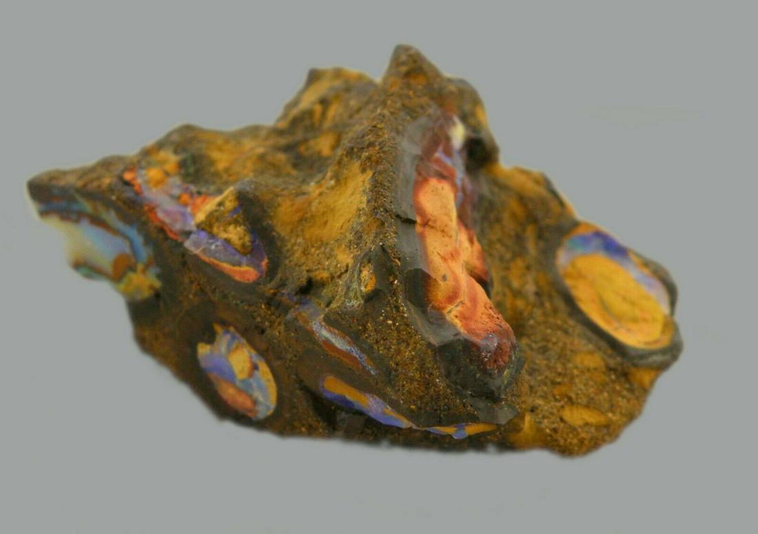 153ct LOOSE LARGE NATURAL BOULDER MULTI COLORED OPAL (1 of 2)