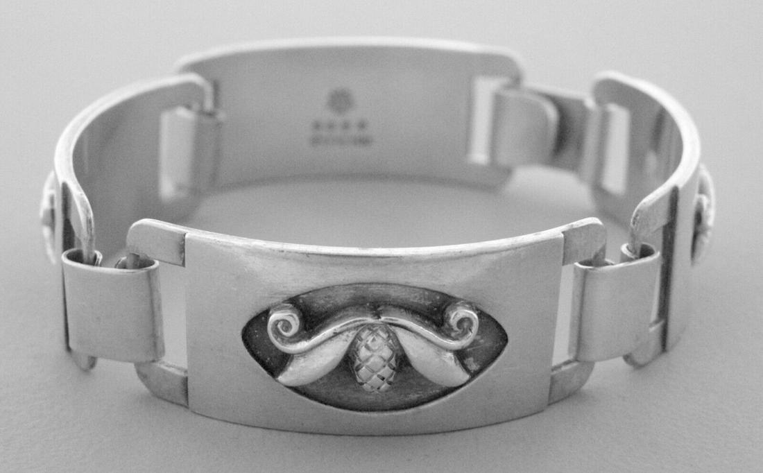 VINTAGE GEORG JENSEN STERLING SILVER BRACELET 407B (1 of 2)