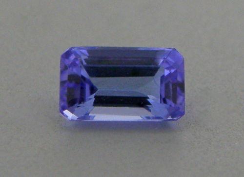 6x4mm NATURAL LOOSE EMERALD CUT PURPLE TANZANITE: LOOSE NATURAL EMERALD CUT TANZANITE Sale is for 1 natural purple tanzanite Measures 6x4mm Emerald cut Please refer to pics for clarity and condition