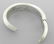 NEW JOHN HARDY 18K GOLD SILVER HINGED WIDE DOT CUFF LRG - 2