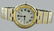 CARTIER SANTOS 18K GOLD STAINLESS STEEL MEN'S WATCH - 2