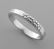 VINTAGE PLATINUM RING FULL ETERNITY WEDDING BAND SIZE 5 - 2