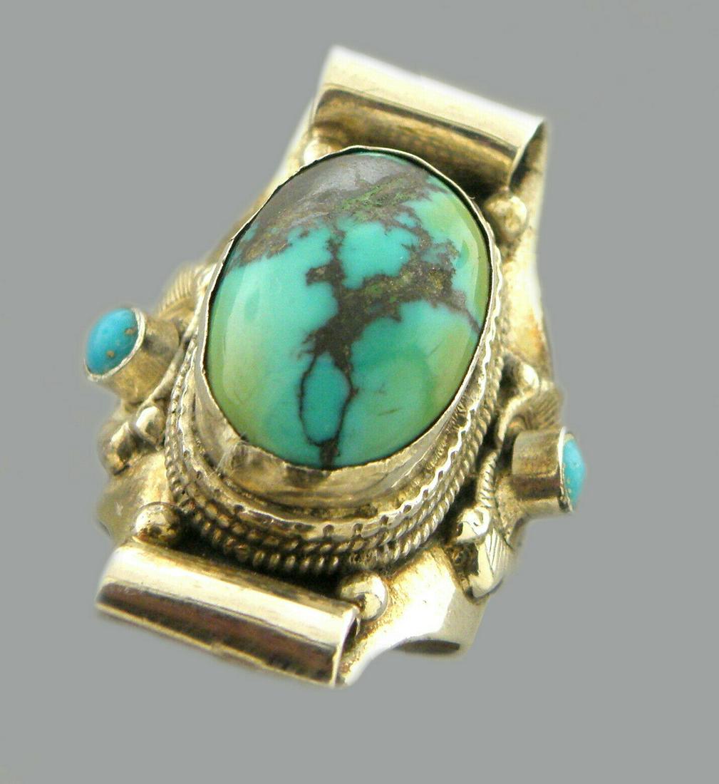 VINTAGE BEAUTIFUL SOUTHWESTERN STERLING SILVER RING (1 of 2)