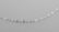 NEW 14K WHITE GOLD CABLE CHAIN, 16" NECKLACE ITALY