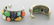 VINTAGE SILVER TURQUOISE LAPIS CORAL AMBER MOP EARRINGS - 2