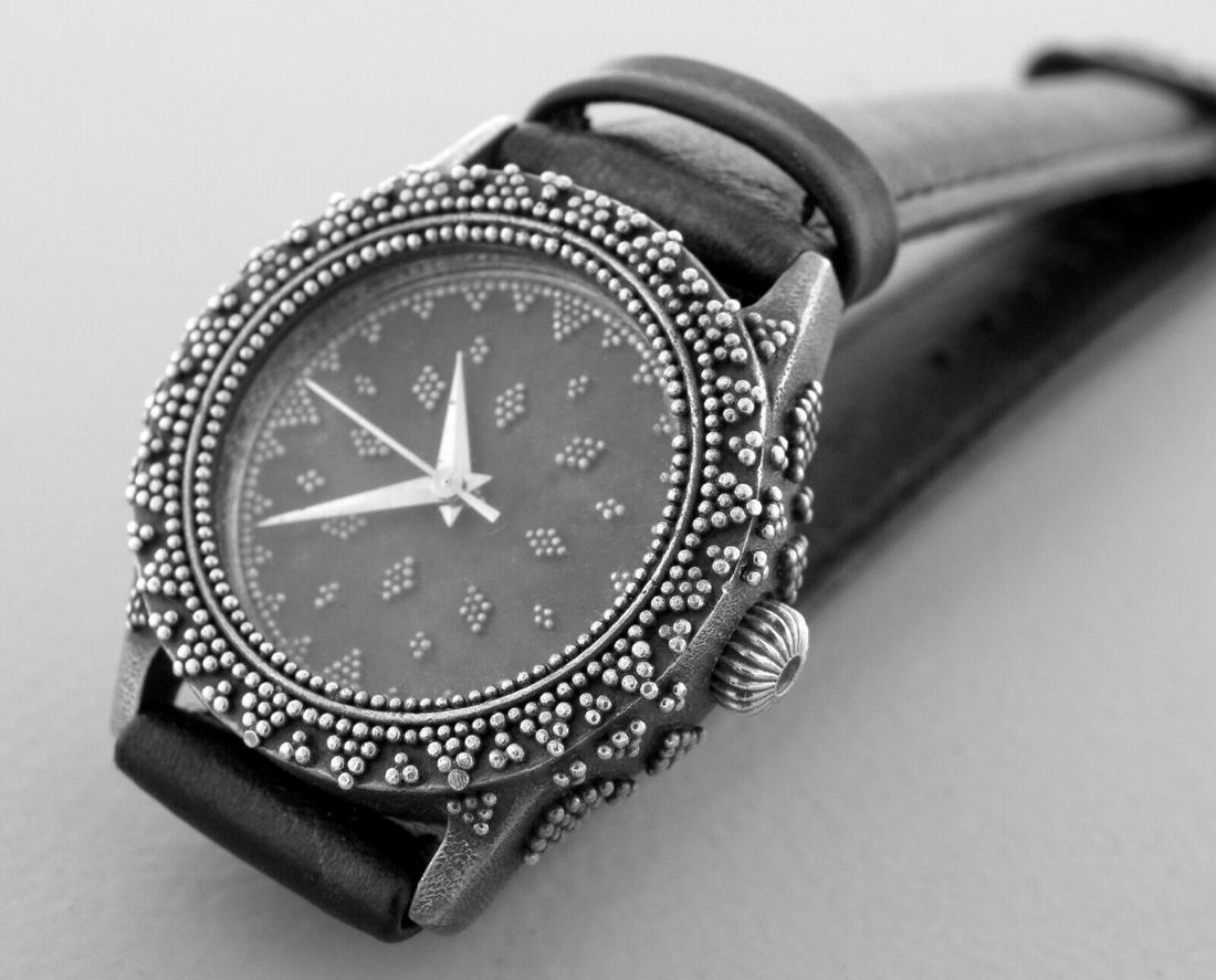 VINTAGE JOHN HARDY STERLING SILVER LADIES DOT WATCH (1 of 2)