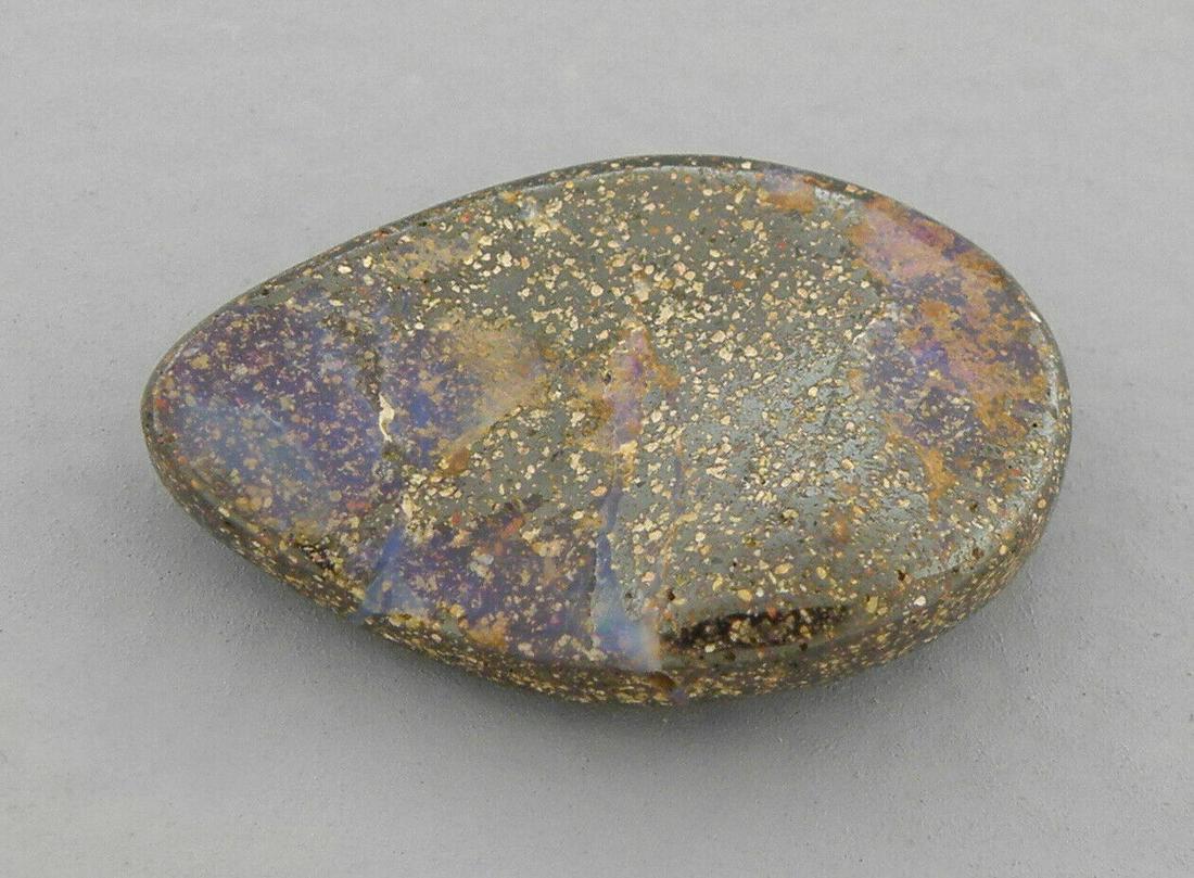 10.69ct LOOSE CABOCHON NATURAL AUSTRALIAN BOULDER OPAL (1 of 2)