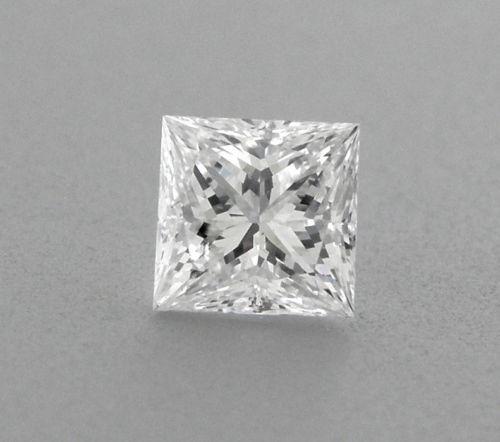 0.10ct PRINCESS CUT LOOSE NATURAL DIAMOND F VVS1 (1 of 1)