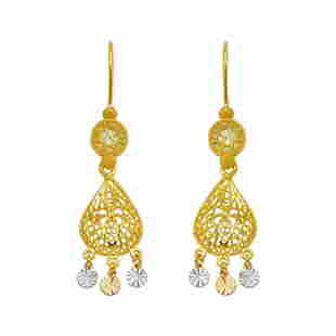 14k Tri Color Gold Drop Dangle Chandelier Cz Earrings 0016 On Aug 08 21 Modern Jewelry In Ca 14k Tri Color Gold Drop Dangle Chandelier Cz Earrings 0016 On Aug 08 21 Modern Jewelry In Ca