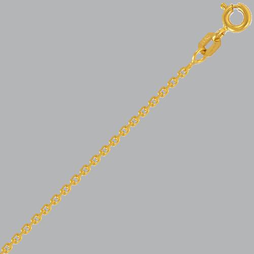 NEW 14K YELLOW GOLD CABLE CHAIN NECKLACE (1 of 2)