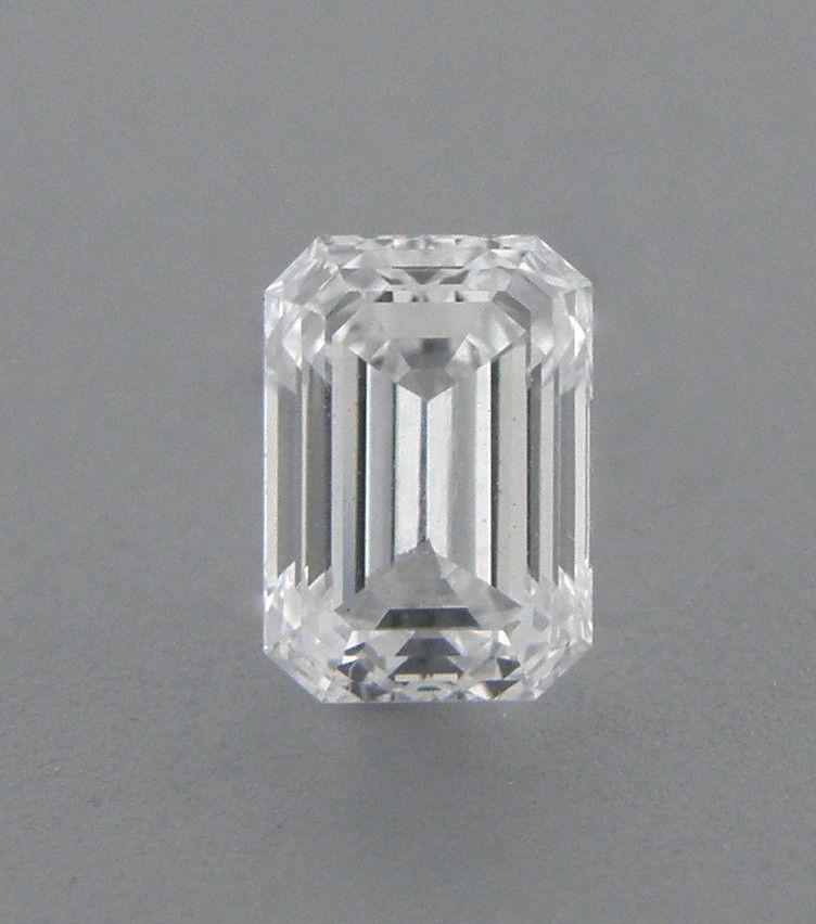 0.25ct EMERALD CUT LOOSE NATURAL DIAMOND F VVS1 (1 of 1)