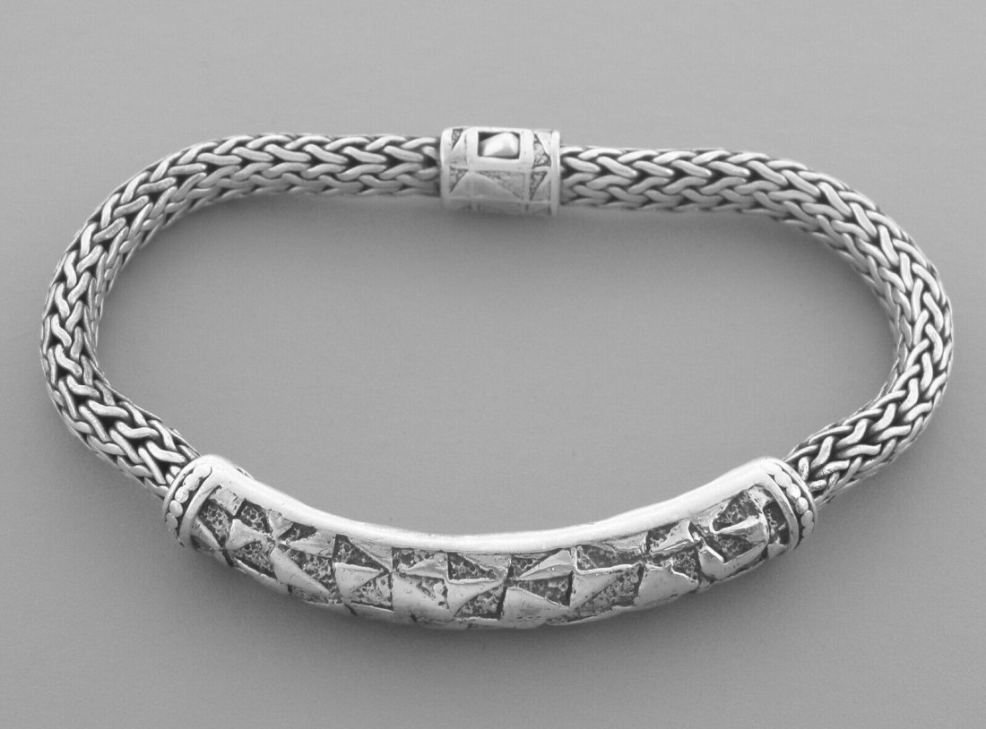 JOHN HARDY STERLING SILVER MEN'S CLASSIC CHAIN BRACELET (1 of 2)