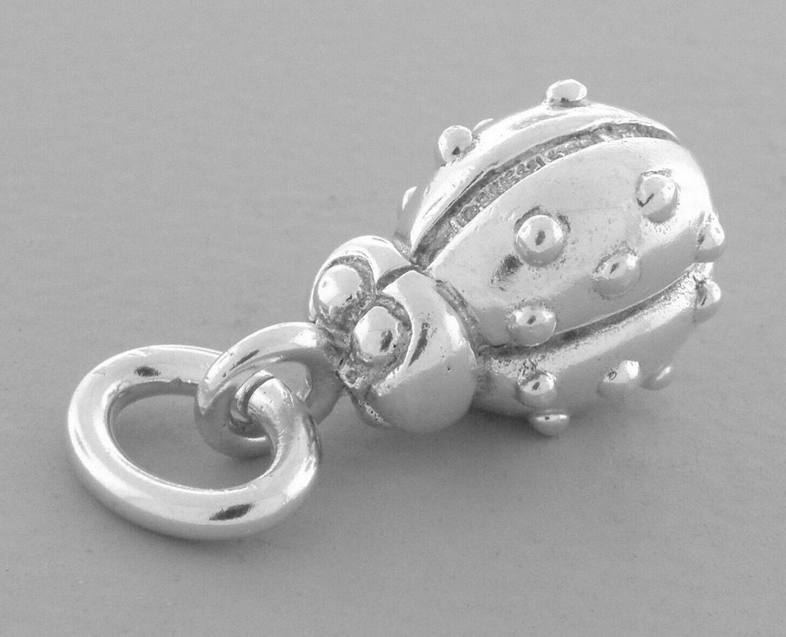 KIESELSTEIN CORD STERLING SILVER LADYBUG CHARM PENDANT (1 of 2)