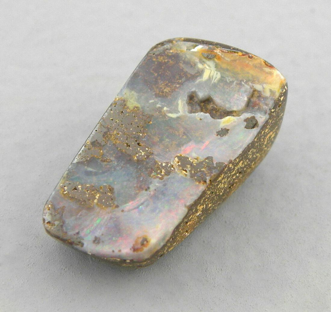 10.46ct LOOSE CABOCHON NATURAL AUSTRALIAN BOULDER OPAL (1 of 2)