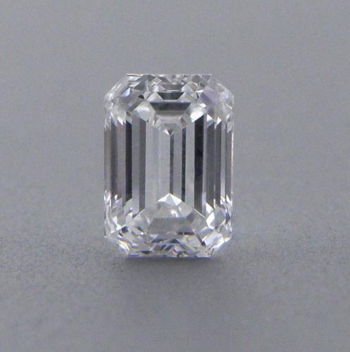 0.15ct EMERALD CUT LOOSE NATURAL DIAMOND F VVS1 (1 of 1)