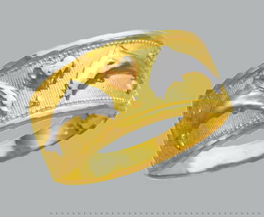 NEW 14K TRI COLOR GOLD LADIES RING DOLPHIN: NEW 14K TRI COLOR GOLD RING New 14K Tri color solid gold ring Ring size 7 Measures 10mm wide on top Polished Finish Apx Weight: 3.2g