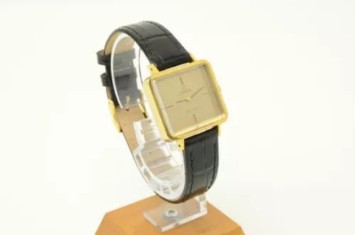 Authentic Omega De Ville 24mm Rectangle Watch 22mm Grima GP Vintage Wristwatch: Authentic Omega De Ville 24mm Rectangle Watch 22mm Grima GP Vintage Wristwatch Omega Deville Andrew Grima Glass 24mm x 22mm Case 13mm Lug