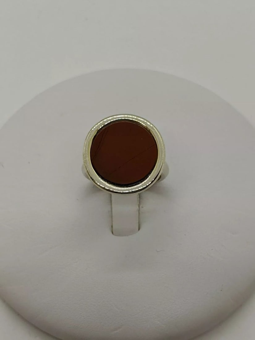 Robert Lee Morris RLM Studio China 925 Sterling Silver Ring - Size 8: Robert Lee Morris RLM Studio China 925 Sterling Silver Ring Ring Size - 8 Total Weight - 13.2 Grams Professionally Polished & looks like New ** Hairline Scratch on Stone **