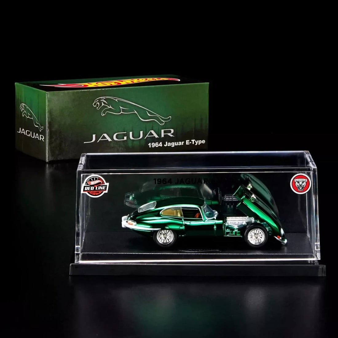 2023 Hot Wheels RLC Exclusive 1964 Jaguar E-Type Green - Brand New (1 of 2)