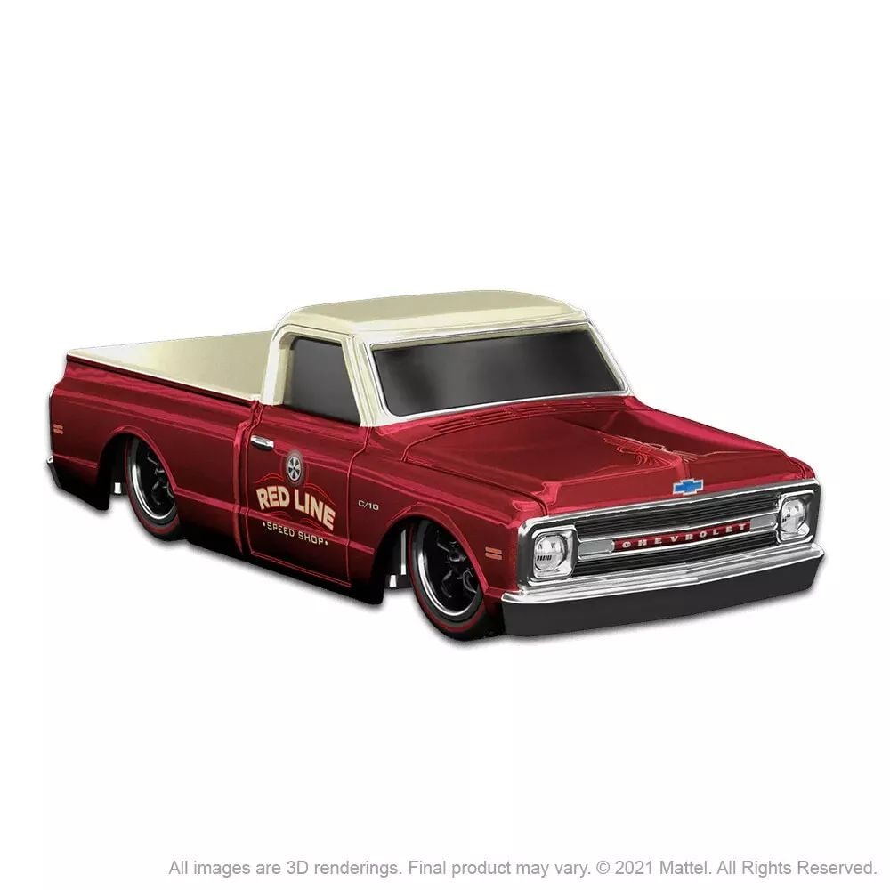 HOT Wheels Collectors RLC sELECTIONs 1969 Chevy® C-10  SKU GXJ21 - Brand New (1 of 2)