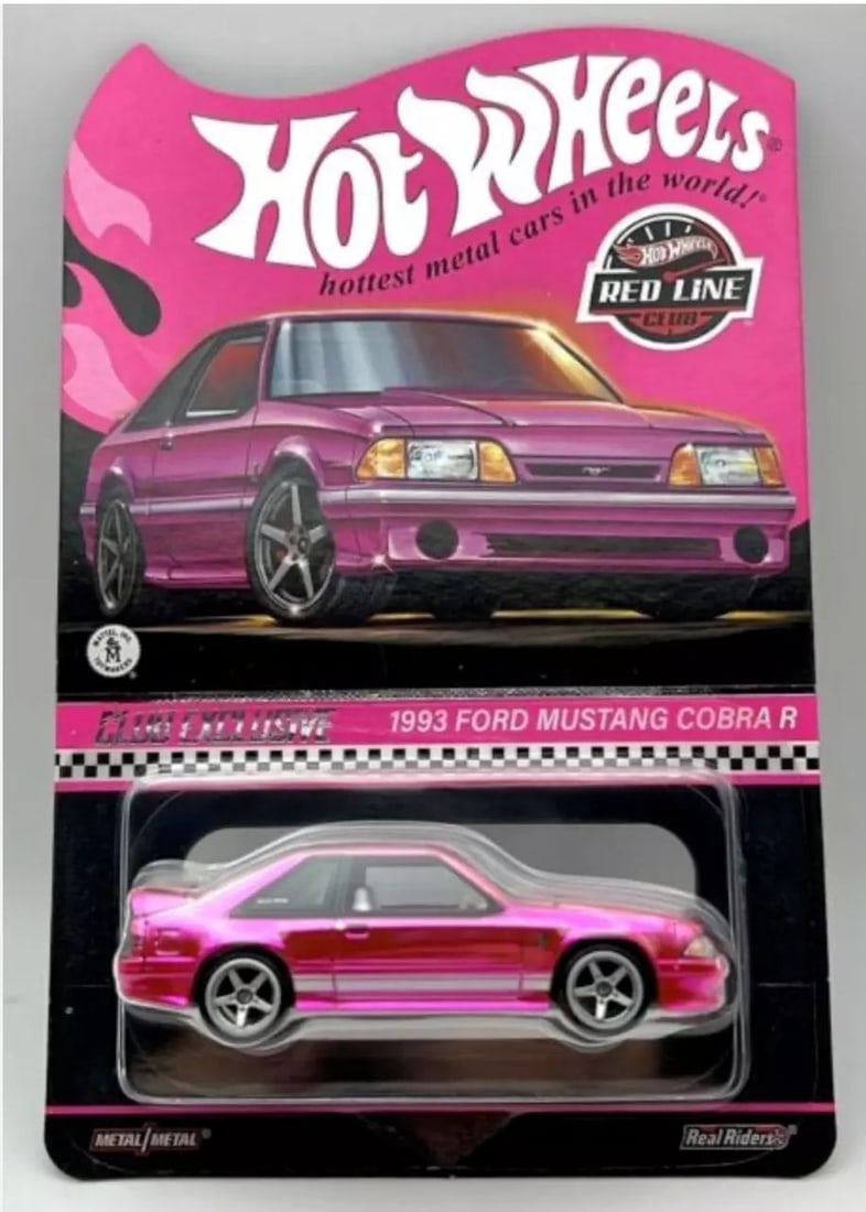 2024 RLC Exclusive Pink Edition 1993 Ford Mustang Cobra R - ON HAND! (1 of 2)