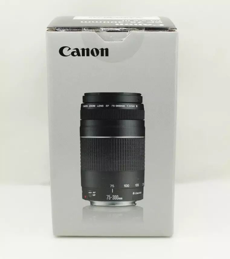 CANON EF 75-300MM F/4-5.6 III ZOOM CAMERA LENS 58MM UV PROTECTOR (1 of 2)
